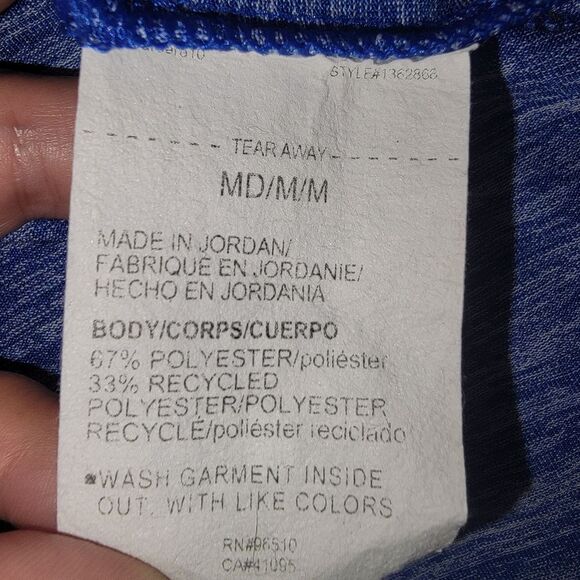 Under Armour Ua Velocity Woodmark Hoodie Pullover Medium Royal Blue - Picture 7 of 7